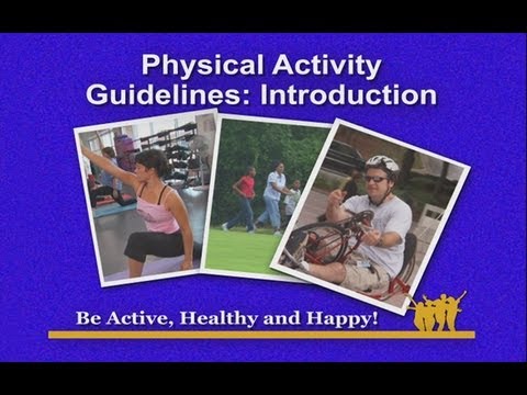 Thumbnail for the embedded element "Physical Activity Guidelines -- Introduction"