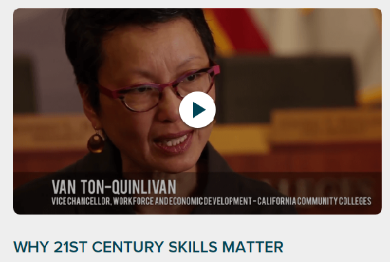 Una captura de pantalla del video “Why 21st Centry Skills Matter”