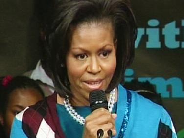 Thumbnail for the embedded element "Michelle Obama: A passionate, personal case for education"