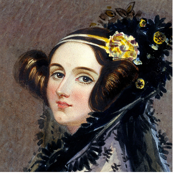 Portrait of Ada Lovelace by Alfred Edward Chalon, 1838