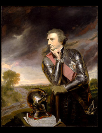 Portrait of Jeffrey Amherst: 1765 oil painting by Joshua Reynolds