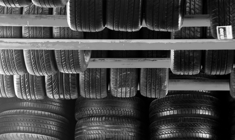 This is a picture of car tires.
