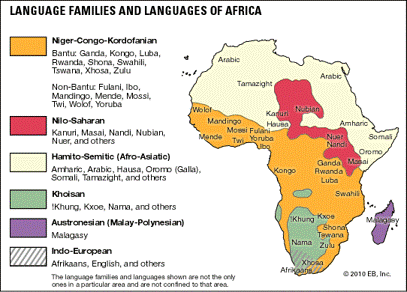 Greenberg's classification of African languages
