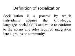 5: Socialization