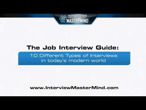 Thumbnail for the embedded element "Job Interview Guide - 10 Different Types of Interviews in Today's Modern World"