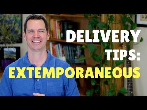 Thumbnail for the embedded element "How to Deliver an Extemporaneous Presentation or Speech"