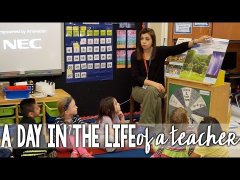 Thumbnail for the embedded element "A Day in the Life of a Teacher"
