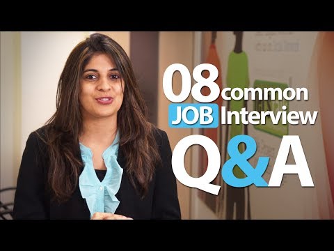 Thumbnail for the embedded element "08 common Interview question and answers - Job Interview Skills"
